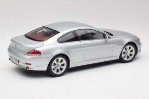 BMW 645Ci E63 Sidabrinis Kyosho 1:18 80430153285 Metalas - nuotrauka 3 iš 8