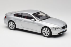 BMW 645Ci E63 Sidabrinis Kyosho 1:18 80430153285 Metalas - nuotrauka 6 iš 8