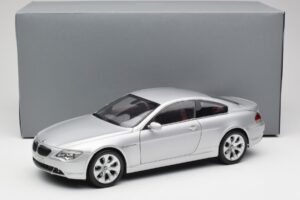 BMW 645Ci E63 Sidabrinis Kyosho 1:18 80430153285 Metalas - nuotrauka 8 iš 8