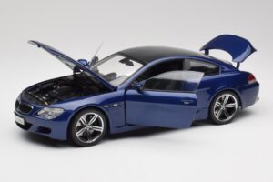 BMW M6 E63 Mėlynas Kyosho 1:18 80430413351 Metalas - nuotrauka 2 iš 8