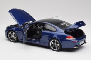 BMW M6 E63 Mėlynas Kyosho 1:18 80430413351 Metalas - nuotrauka 5 iš 8