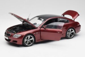 BMW M6 E63 Raudonas Kyosho 1:18 80430398134 Metalas - nuotrauka 2 iš 8
