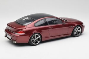BMW M6 E63 Raudonas Kyosho 1:18 80430398134 Metalas - nuotrauka 3 iš 8