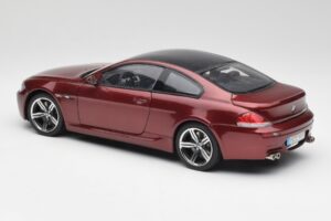 BMW M6 E63 Raudonas Kyosho 1:18 80430398134 Metalas - nuotrauka 7 iš 8