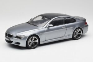 BMW M6 E63 Silver Pilkas Kyosho 1:18 08703GR Metalas