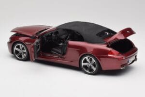 BMW M6 E64 Kabrioletas Raudonas Kyosho 1:18 80430417423 Metalas - nuotrauka 5 iš 8