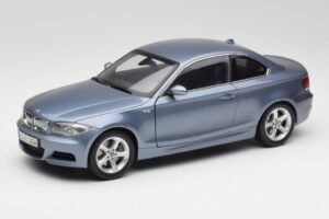 BMW 1 E82 Coupe Mėlynas Kyosho 1:18 80430427065 Metalas