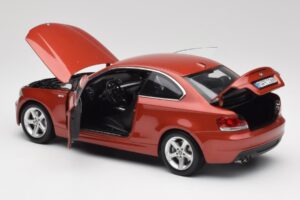 BMW 1 E82 Coupe Oranžinis Kyosho 1:18 80430427064 Metalas - nuotrauka 5 iš 8