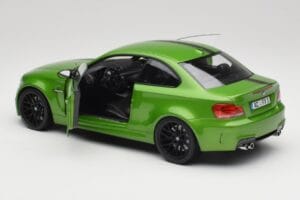 BMW 1 serija E82 Coupe Taiga Green Metallic Minichamps 1:18 110020024 Metalas - nuotrauka 5 iš 8