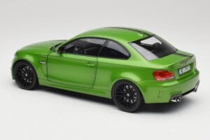 BMW 1 serija E82 Coupe Taiga Green Metallic Minichamps 1:18 110020024 Metalas - nuotrauka 7 iš 8