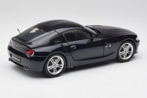 BMW Z4 E86 M Coupe Juodas Kyosho 1:18 08583BK Metalas - nuotrauka 3 iš 8