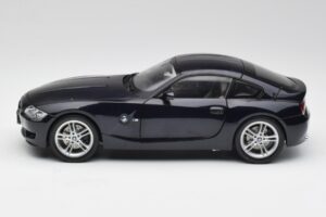 BMW Z4 E86 M Coupe Juodas Kyosho 1:18 08583BK Metalas - nuotrauka 4 iš 8