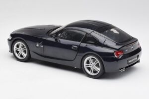 BMW Z4 E86 M Coupe Juodas Kyosho 1:18 08583BK Metalas - nuotrauka 7 iš 8