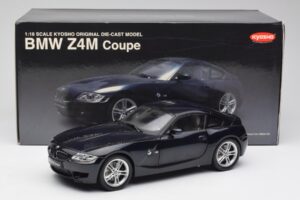 BMW Z4 E86 M Coupe Juodas Kyosho 1:18 08583BK Metalas - nuotrauka 8 iš 8
