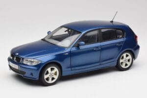 BMW 1 E87 Sydney Mėlynas Kyosho 1:18 80430308600 Metalas