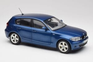 BMW 1 E87 Sydney Mėlynas Kyosho 1:18 80430308600 Metalas - nuotrauka 6 iš 8