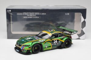 BMW Z4 E89 GT3 #24 Saudi Falcons K. Al Faisal / A. Binladen Dubai 24 Hours 2013 Minichamps 1:18 151132324 Metalas - nuotrauka 6 iš 6