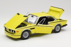 BMW 3.0 CSL E9 Geltonas Minichamps 1:18 180029028 Metalas - nuotrauka 2 iš 8
