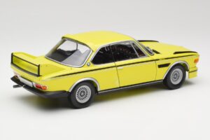 BMW 3.0 CSL E9 Geltonas Minichamps 1:18 180029028 Metalas - nuotrauka 3 iš 8
