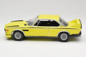 BMW 3.0 CSL E9 Geltonas Minichamps 1:18 180029028 Metalas - nuotrauka 4 iš 8