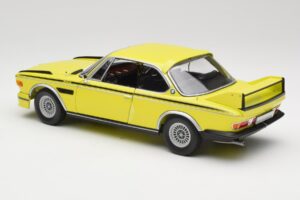 BMW 3.0 CSL E9 Geltonas Minichamps 1:18 180029028 Metalas - nuotrauka 7 iš 8