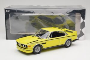 BMW 3.0 CSL E9 Geltonas Minichamps 1:18 180029028 Metalas - nuotrauka 8 iš 8