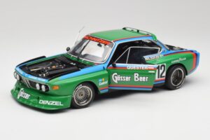 BMW 3.5 CSL E9 Gruppe 5 #12 H. Quester / G. Nilsson Zeltweg Winner 1976 Minichamps 1:18 180762012 Metalas - nuotrauka 2 iš 8