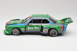 BMW 3.5 CSL E9 Gruppe 5 #12 H. Quester / G. Nilsson Zeltweg Winner 1976 Minichamps 1:18 180762012 Metalas - nuotrauka 4 iš 8