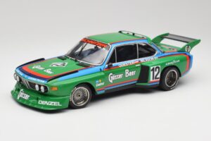 BMW 3.5 CSL E9 Gruppe 5 #12 H. Quester / G. Nilsson Zeltweg Winner 1976 Minichamps 1:18 180762012 Metalas