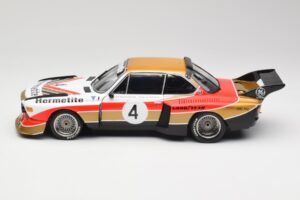 BMW 3.5 CSL E9 Gruppe 5 #4 J. Fitzpatrick / T. Walkinshaw Silverstone Winner 1976 Minichamps 1:18 180762004 Metalas - nuotrauka 4 iš 8