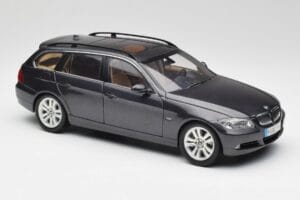 BMW 330i E91 Touring Tamsiai Pilkas Kyosho 1:18 80430394360 Metalas - nuotrauka 6 iš 8