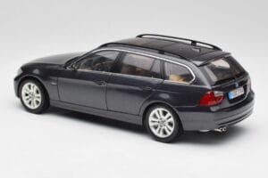 BMW 330i E91 Touring Tamsiai Pilkas Kyosho 1:18 80430394360 Metalas - nuotrauka 7 iš 8
