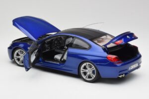 BMW M6 F13 San Marino Mėlynas Paragon 1:18 80432218737 Metalas - nuotrauka 4 iš 7