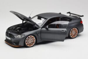 BMW M4 F82 GTS Frozen Pilkas Minichamps 1:18 80432411555 Metalas - nuotrauka 2 iš 8