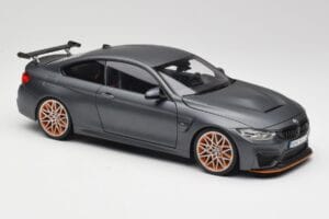 BMW M4 F82 GTS Frozen Pilkas Minichamps 1:18 80432411555 Metalas - nuotrauka 6 iš 8