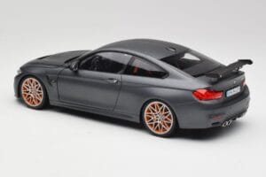 BMW M4 F82 GTS Frozen Pilkas Minichamps 1:18 80432411555 Metalas - nuotrauka 7 iš 8