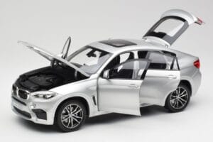 BMW X6 M F86 Sidabrinis Norev 1:18 183200 Metalas - nuotrauka 2 iš 8