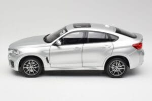 BMW X6 M F86 Sidabrinis Norev 1:18 183200 Metalas - nuotrauka 4 iš 8