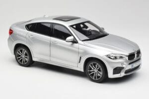 BMW X6 M F86 Sidabrinis Norev 1:18 183200 Metalas - nuotrauka 6 iš 8