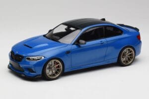 BMW M2 F87 CS Misano Mėlynas & Auksiniai Ratai Minichamps 1:18 155021027 Metalas