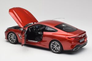 BMW M850i G15 Oranžinis Metallic Norev 1:18 183285 Metalas - nuotrauka 5 iš 8