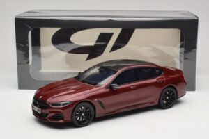 BMW M850i G15 M Performance Melbourne Red Metallic GT Spirit 1:18 GT493 Derva - nuotrauka 6 iš 6