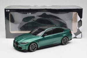 BMW M3 G80 Isle of Man Green Minichamps 1:18 155020200 Metalas - nuotrauka 6 iš 6