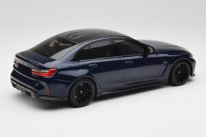 BMW M3 G80 Portimao Blue Minichamps 1:18 155020201 Metalas - nuotrauka 2 iš 6