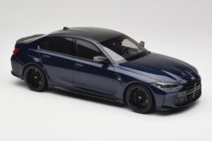 BMW M3 G80 Portimao Blue Minichamps 1:18 155020201 Metalas - nuotrauka 4 iš 6