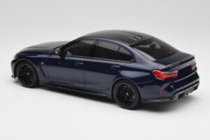 BMW M3 G80 Portimao Blue Minichamps 1:18 155020201 Metalas - nuotrauka 5 iš 6