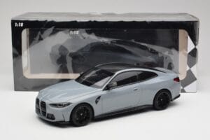 BMW M4 G82 Brooklyn Pilkas Minichamps 1:18 155020124 Metalas - nuotrauka 6 iš 6