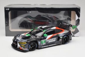 BMW M4 G82 GT3 GTD Paul Miller Racing #1 B. Sellers / M. Snow 12 Hours of Sebring IMSA 2022 Minichamps 1:18 155222001 Metalas - nuotrauka 6 iš 6