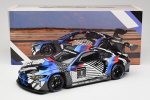 BMW M4 GT3 G82 #1 Test Version 2021 Minichamps 1:18 113222003 Metalas - nuotrauka 8 iš 8