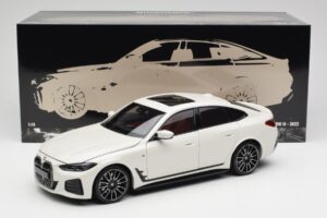 BMW i4 M50 G26 Alpine White Minichamps 1:18 110023011 Metalas - nuotrauka 8 iš 8